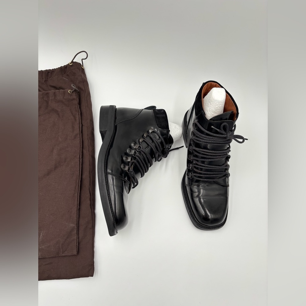 ❤️ Gucci Vintage Leather Boots Size 6.5 A131U0